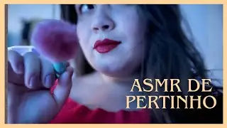 ASMR caseirinho ✨ - para acalmar a mente (sons de boca e pincel na tela)