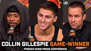 Collin Gillespie REACTS to Game-Winner on T-Wolves, WILD Comeback Win Without Devin Booker
