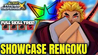 O Rengoku ALL STAR com Full Skill Tree &Eacute; IMBAT&Iacute;VEL! | ASTDX