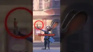 Judy's Dark Police Secret in Zootopia! 😱 #shorts #zootopia