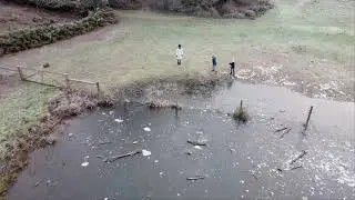 DJI Mini 2, Kesgrave Radar Tower and Frosty Rushmere Heath