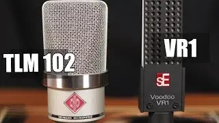 Neumann TLM 102 vs SE VR1 Voodoo (acoustic guitar) (pt.1)