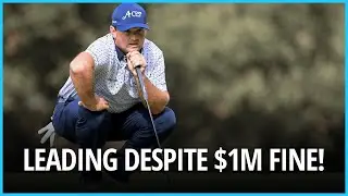 Patrick Reed Leads Dubai Despite $1M+ LIV Golf Fine Risk! ⛳। USA NEWS TODAY