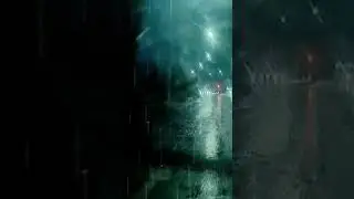 Driving Through Rain Puddles ASMR