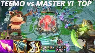 TEEMO vs MASTER YI FULL BUILD FIGHTS & Best Moments!