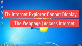Исправление ошибки Internet Explorer, из-за которой веб-страница не отображается | Доступ в Интернет, если на компьютере нет браузера
