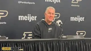 GoldandBlack com video &mdash; Purdue coach Matt Painter on Indiana and more