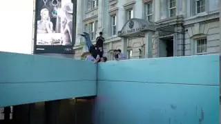 Alfie Green 'impossible' flip at IMAX in London