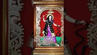 Jay mataji 🙏 LED light heavy diamond original gold wooden carving 3D work photo 🙏