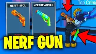 Roblox Jailbreak's Secret NERF GUN Weapon with 300 DAMAGE!