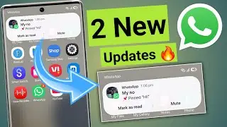 2 WhatsApp New Updates | WhatsApp Group New Features | Pin Message Notification WhatsApp Update 🔥