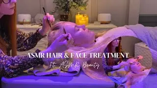 ASMR SPA session on @asmr_beauty ~ Scalp, Face and Hair attention with Brushes and Massage
