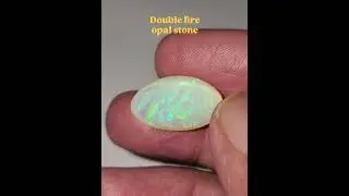 #doublefireopal #austrailiadoublefireopal #fireopalstone #fireopal