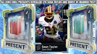 THESE GIFTS ARE INSANE! ALL ZERO CHILL PRESENTS AND LTD SEAN TAYLOR! GHOST OF PAST! | MADDEN 20