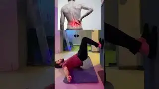 Simple Exercise For Your Low Back Pain Relief #shorts #youtubeshorts #youtube #fitness #subscribe