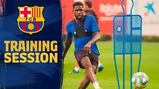 Back in training in a wet post-international break session