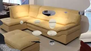 KMJ leather sofa