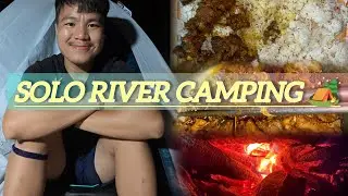 Solo river camping in northeast india