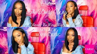 NO PLUCKING & NO GLUE PERIOD! | Ready To Wear Wig| Outre&rsquo;s &ldquo;The Daily Wig| Malia 1B