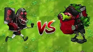 PVZ 1 Fusion 2.7 Challenge：Black Olive Lieutenant VS50x Zombies, who will win?
