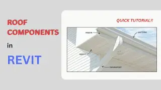 ROOF COMPONENTS in REVIT