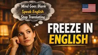 Stop Freezing When You Speak English (3 Brain Fixes That Actually Work)