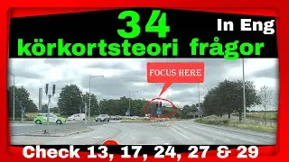 Swedish Driving Theory test | k&ouml;rkortsteori | sweden driving theory