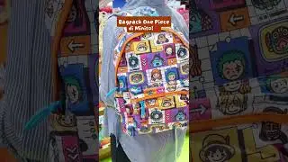 Bagpack One Piece di Miniso!🎒#miniso