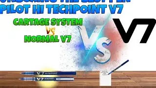 NEW PEN UNBOXING (PILOT HI TECHPOINT V7 ) BEST OR WORST