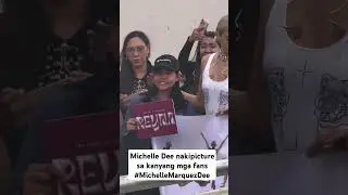 Michelle Dee nakipicture  sa kanyang mga fans #MichelleMarquezDee