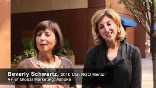 Ashoka at CGI: Nonprofit Mentorship Edition