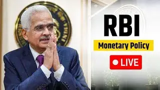 RBI LIVE : Shaktikanta Das Unveils Key Monetary Policy Decisions! | Repo Rate Insights!