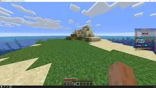 Играю с папой на сервере MC.RIDDLEWORLD.RU