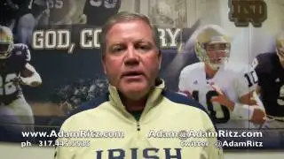 Adam Ritz testimonial from Notre Dame's Brian Kelly