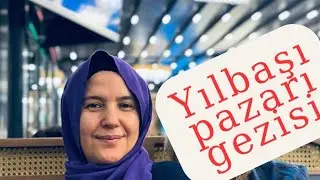 Gez gez bitmiyor !!! Yılbaşı pazarı 2025 / Ankara 🛍️🎁🪭