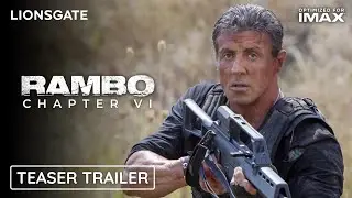 RAMBO 6: NEW BLOOD - Teaser Trailer | Sylvester Stallone, Jon Bernthal | Lionsgate