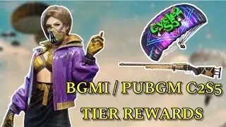 BGMI / PUBGM C2S5 TIER REWARD LEAKS . #bgmi #pubg #pubgmobile ....