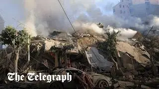 Israeli airstrike lands metres from Lebanon&rsquo;s parliament in Beirut