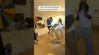Kevin Hart & Druski at Kai&rsquo;s 🤯 #kai #kevinhart #druski #kaicenat #mafiathon2