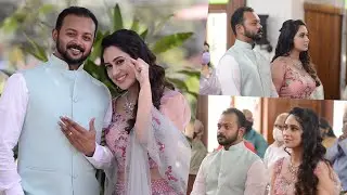 Actress Miya George Marriage Betrothal Ceremony Video