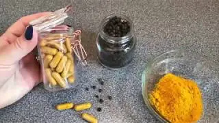 Капсулы куркумы для самостоятельного приготовления добавок