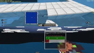 I built a aircraft carrier in creative Minecraft