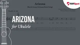 Arizona Easy Ukulele Tab