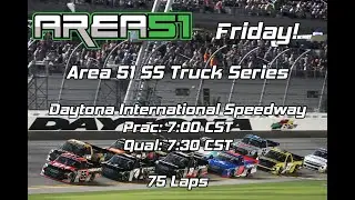 Area 51 Racing League - Friday Superspeedway Truck Series