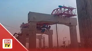 Kren tumbang sebabkan kereta api tergelincir, 22 maut