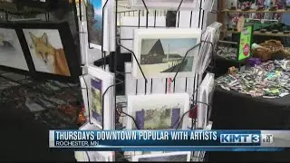 Thursdays Downtown popular with artists