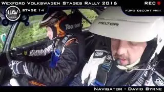 2016 Wexford Volkswagen Stages Rally -Neil Hickey and David Byrne - Stage 14