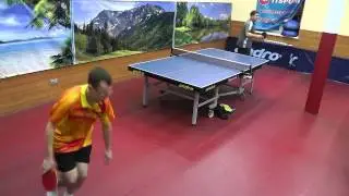 table tennis Жук О.(нет) - Минин И.(310) 3-2