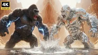 KING KONG: VALLEY OF SILVER TEARS &mdash; Giant Ape vs. Liquid Metal Titan in Crystal Abyss (Full Lore)