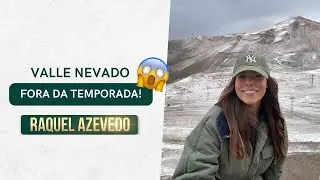 VALLE NEVADO FORA DA TEMPORADA DE NEVE! NEVOU EM MAIOOOOO